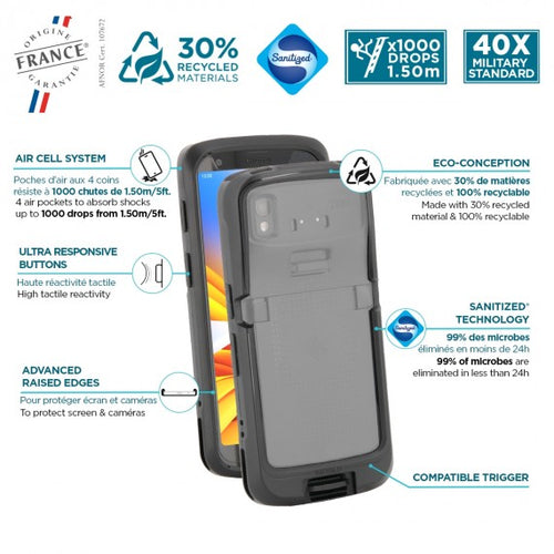 Mobilis 065030 handheld mobile computer case