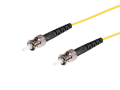 Singlemode LWL-Kabel ST-ST 9/125 OFNR 3m Gelb