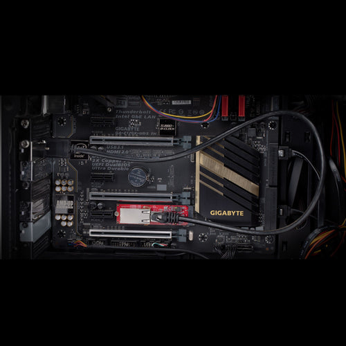2.5GbE M.2 Network Card StarTech 1-Port Multi-Gigabit PCIe Ethernet