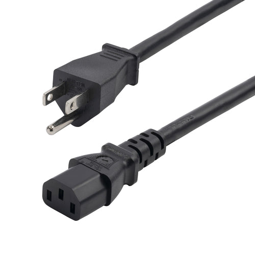Computer-Stromkabel 2,4 m NEMA 5-15P auf C13 13A 125V UL-zertifiziert