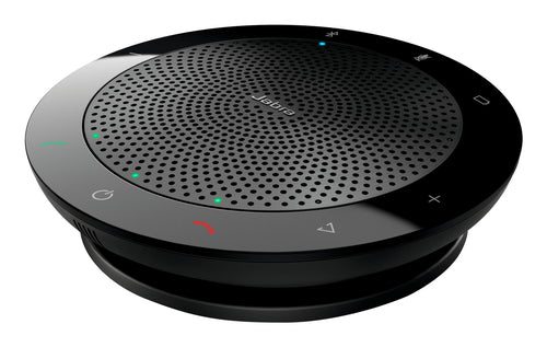 Jabra Speak 510 UC Portable Speakerphone - Black - 30m Wireless Range
