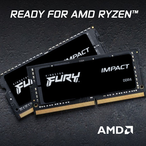 8GB Kingston FURY Impact DDR4 SODIMM 3200MT/s CL20 Memory Module