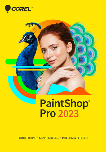 Graphic Editor Corel PaintShop Pro 2023 Professional-Level Multilingual Windows 10/11 Support