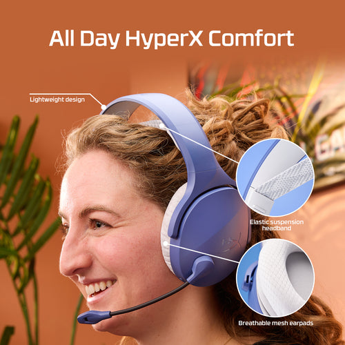 HyperX Cloud Jet Wireless Light Blue Gaming Headset