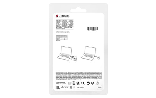 Kingston Technology WFS-USB Workflow Hub – USB 3.2 Gen 1, 5000 Mbit/s, Silber