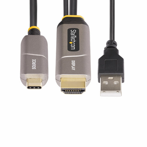 USB-C to HDMI 4K Active Optical Cable 30ft 60Hz StarTech