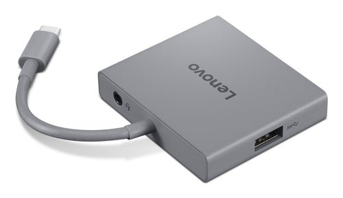 USB 3.2 Gen 1 Type-C Laptop Docking Station 4K Video Output Grey