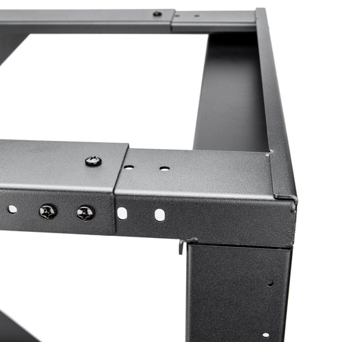 Wall Mounted Rack Cabinet Rocstor 12U 38.5kg Weight Capacity Black
