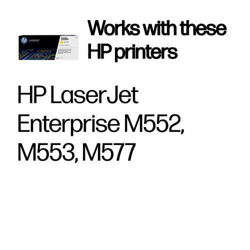 HP 508A Gelb Original LaserJet Tonerkartusche