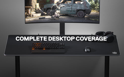 Gaming Mouse Pad Steelseries QcK 3XL Large Non-Slip Fabric Black