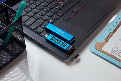256GB Kingston IronKey Keypad 200 USB-C Flash-Laufwerk FIPS 140-3
