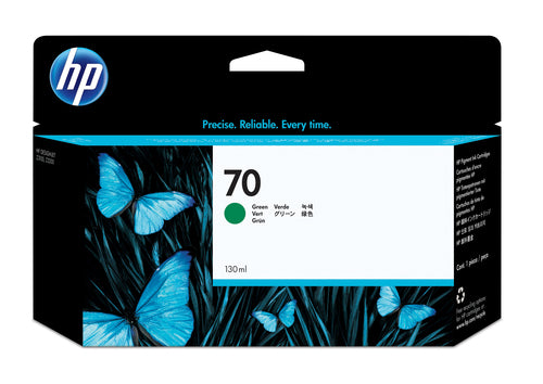 HP 70 130ml Grüne Tintenpatrone für DesignJet Z2100 Z3100 Z3200