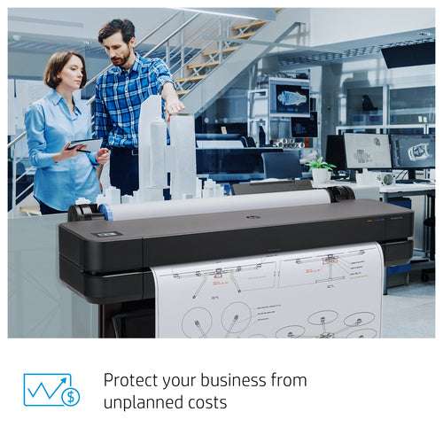 Onsite Hardware Support HP Designjet T1XX-24 5-Year Next Business Day Service