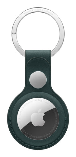 Apple AirTag FineWoven Key Ring Dark Green Stainless Steel Accessory