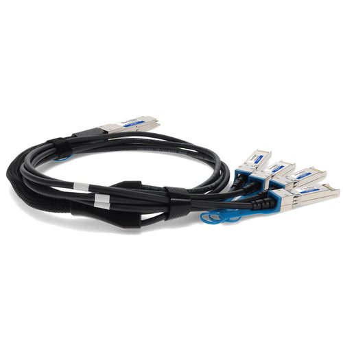 InfiniBand Cable AddOn Networks QSFP28 3m DAC 4 SFP28