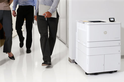 HP LaserJet Druckerstand - Weiß - Kompatibel mit M607n & M607dn - Büromöbel