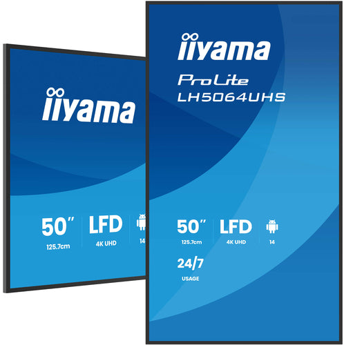 iiyama LH5064UHS-B1AG Signage Display