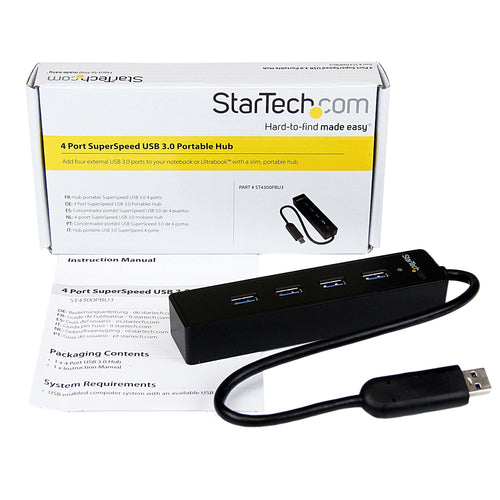 StarTech.com ST4300PBU3 interface hub