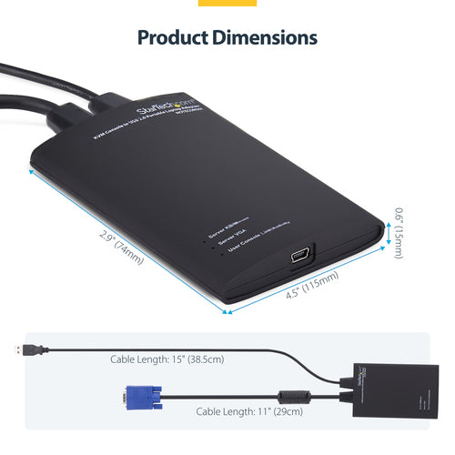 StarTech.com NOTECONS01 KVM cable