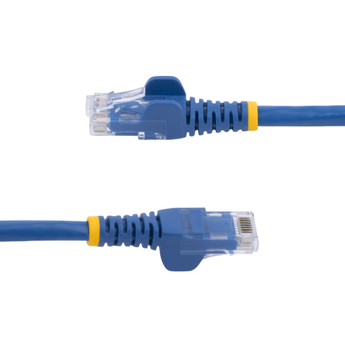 CAT6 Ethernet Cable 10 Pack Blue 6ft Snagless RJ45 Connectors 24 AWG