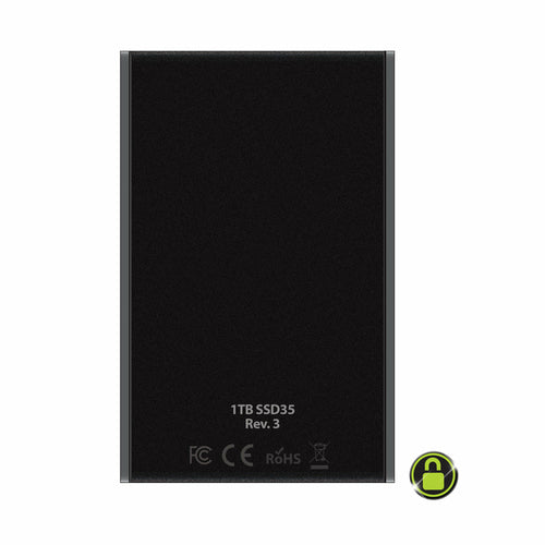 1 TB iStorage Kanguru Defender SSD USB 3.2 Gen 1 120 MB/s tragbarer Speicher