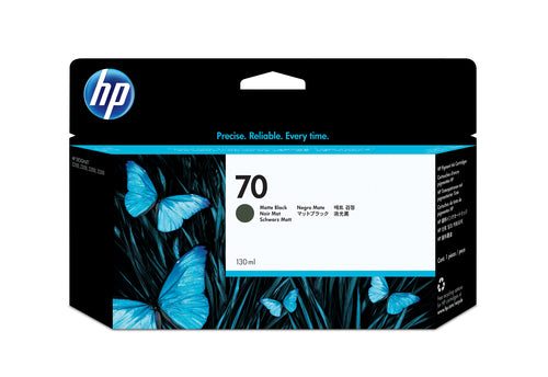 HP 70 Mattschwarze Tintenpatrone 130 ml für DesignJet Z2100 Z3100 Z3200