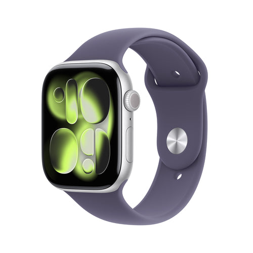 Apple Watch Series 11 GPS + Cellular 46mm Silver Aluminium OLED Touchscreen 64GB