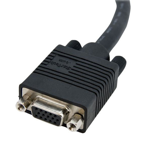 VGA Monitor Extension Cable 3ft HD15 M/F Black - StarTech.com