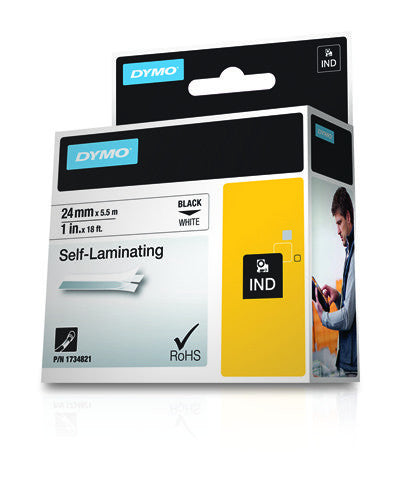 DYMO 24mm RHINO Self-Laminating Vinyl tape label-making tape