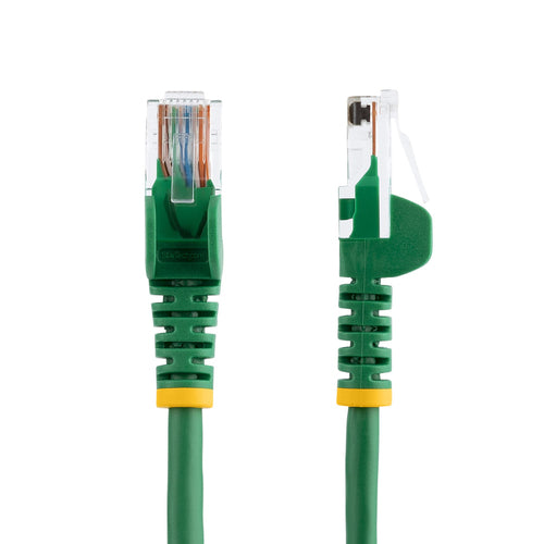 StarTech.com 15 ft Green Snagless Category 5e (350 MHz) UTP Patch Cable networking cable
