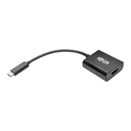 USB-C to HDMI 4K Adapter Tripp Lite Black 0.15m DP 1.2