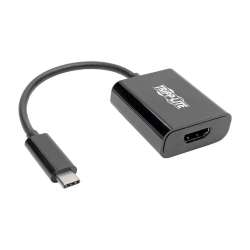 USB-C to HDMI 4K Adapter Tripp Lite Black 0.15m DP 1.2