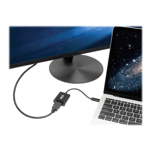 USB-C to HDMI 4K Adapter Tripp Lite Black 0.15m DP 1.2