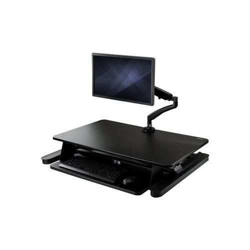 StarTech.com BNDSTSLGSLIM Desktop-Sitz-Steh-Arbeitsplatz