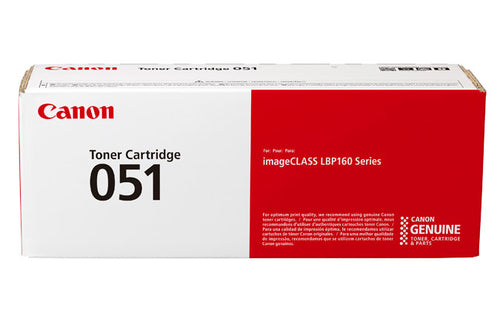 Canon 051 Schwarze Tonerkartusche 1700 Seiten für zuverlässiges Drucken