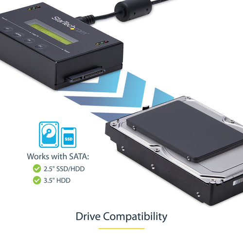 Hard Drive Duplicator StarTech.com SATDUP11IMG 1:1 Duplication 2.5/3.5 Inch SATA