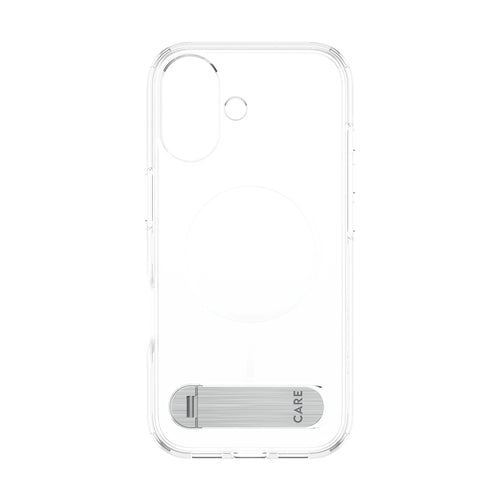PanzerGlass CARE™ by ® Kickstand Case Transparent w. MagSafe iPhone 17 mobile phone case