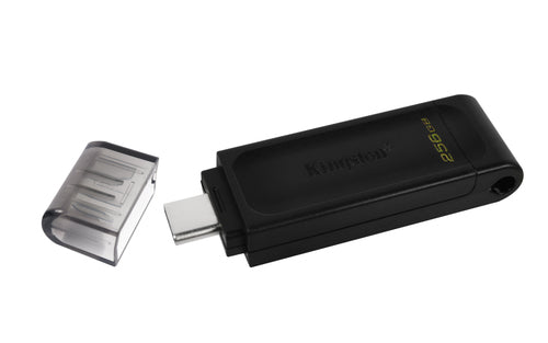 USB-C Flash Drive Kingston DataTraveler 70 256GB 3.2 Gen 1 Compact