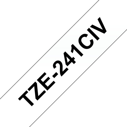 Brother TZE-241CIV label-making tape