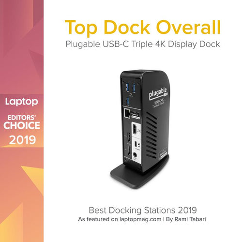 Plugable Technologies UD-ULTC4K laptop dock/port replicator