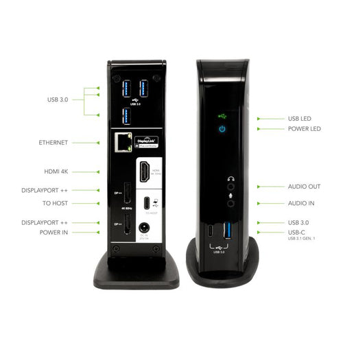 Plugable Technologies UD-ULTC4K laptop dock/port replicator