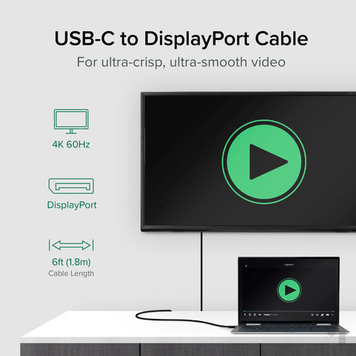 Plugable Technologies USBC-DP video cable adapter