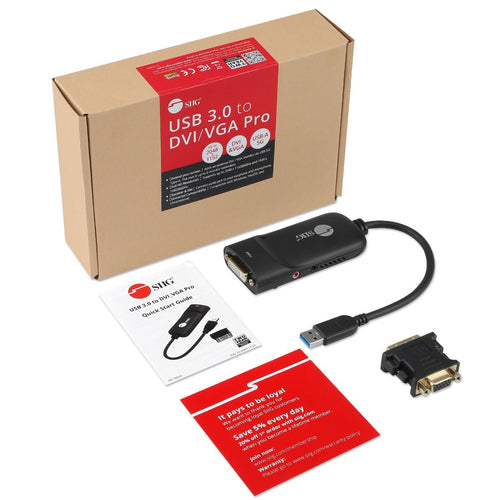 Siig JU-DV0112-S3 video cable adapter