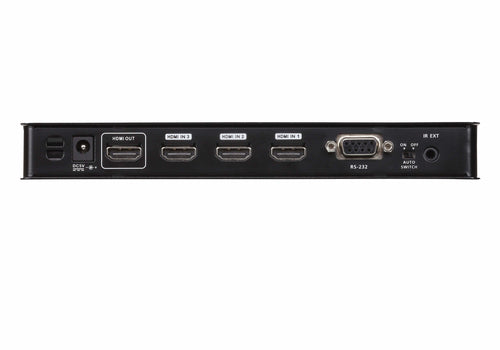 ATEN VS481C HDMI Video Switch - 18 Gbit/s, Metall, Schwarz