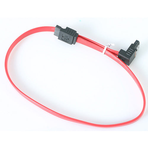 StarTech 18in Latching SATA to Right Angle SATA Cable - SATA III, Red