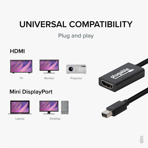 USB-C to VGA Adapter Driverless 1920x1200 for MacBook Pro/iPad Pro/Surface Book