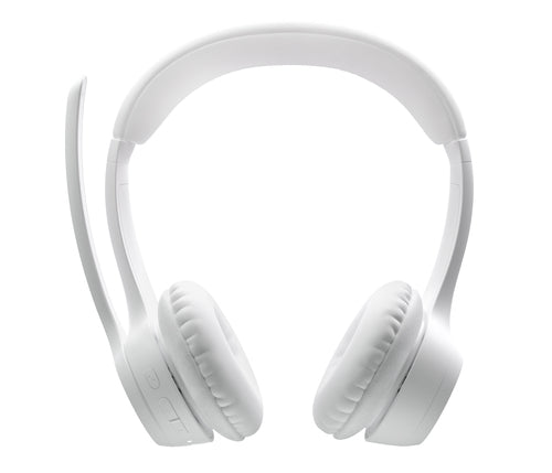 Logitech schnurloses Büro-Headset 122g Weiß Leichtes Design