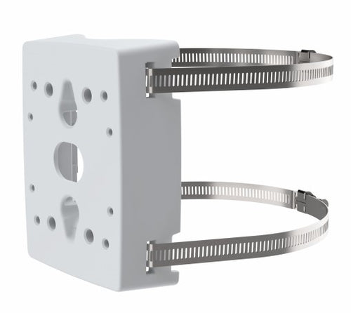 Universal Security Camera Mount Grey Metallic Outdoor Housing