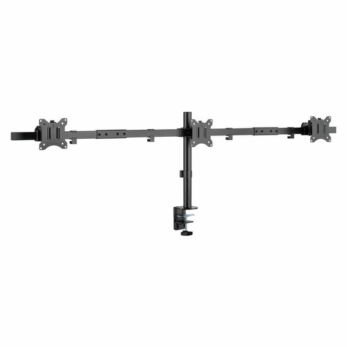 32 Inch Rocstor Steel Monitor Mount Grommet Clamp Black 9kg Capacity