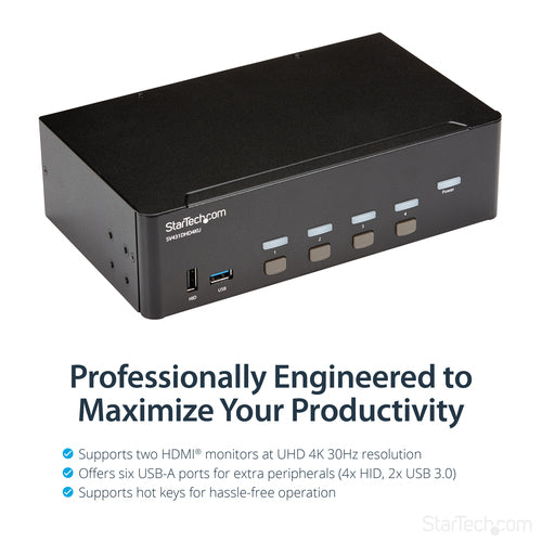 StarTech.com SV431DHD4KU KVM switch